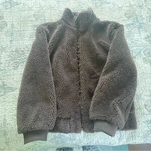 Universal Thread Zip Front Sherpa Teddy Jacket